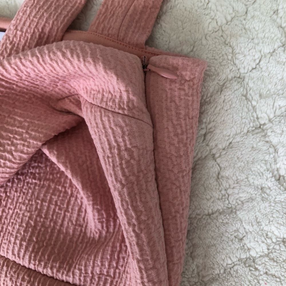 like new light pink urban outfitters textured bodycon dress - Picture 14 of 14